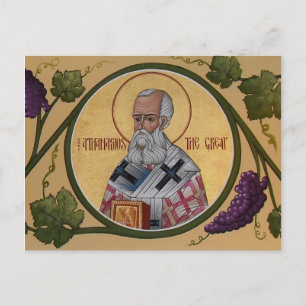 St. Athanasios Prayer Card