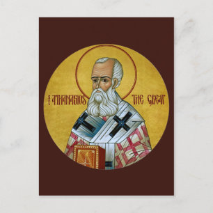 St. Athanasios the Great Prayer Card