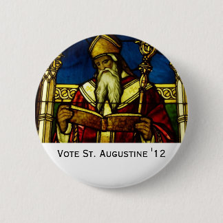 St. Augustine '12 6 Cm Round Badge