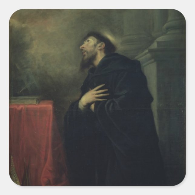 St. Augustine, 1663 Square Sticker (Front)