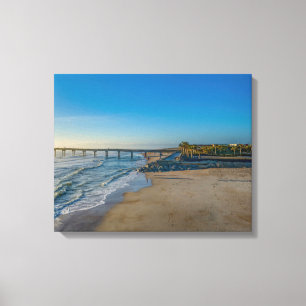 St Augustine Beach Canvas Print