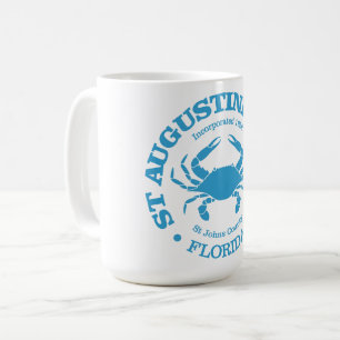 St Augustine Beach (crab) Coffee Mug