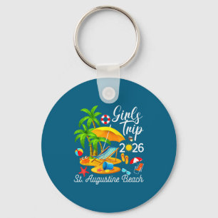 St Augustine Beach Florida Summer Summer Vibes Key Ring
