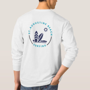 St. Augustine Beach Florida Surfing T-Shirt
