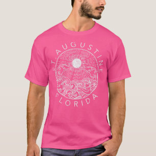 St Augustine Beach Florida Vacation Ocean Retro So T-Shirt