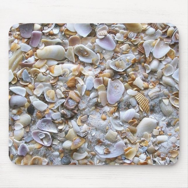 St. Augustine Beach Sand Mouse Mat (Front)