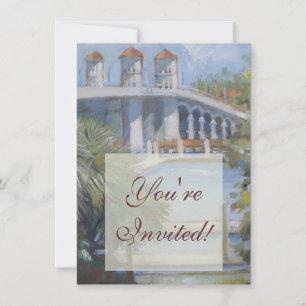 St Augustine Bridge of Lions Invitation