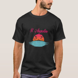 St Augustine City Beaches Florida Summer Vacation  T-Shirt