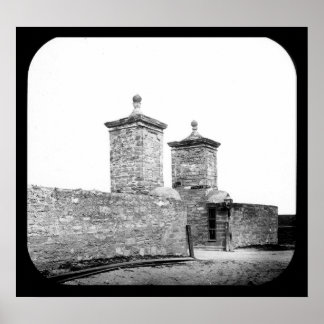 St. Augustine City Gates Poster