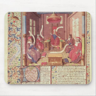 St. Augustine, Epicurus, Zeno, Antiochus & Mouse Mat