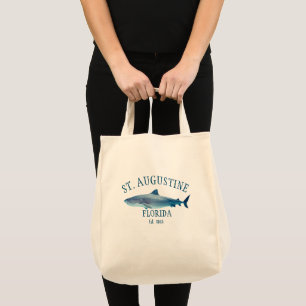 St Augustine EST 1565 Florida Beach Tote Bag