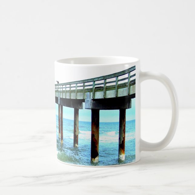 St. Augustine Fishing Pier Coffee Mug (Right)