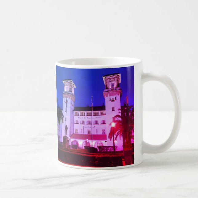 St. Augustine, FL - Hotel Alcazar Coffee Mug (Right)