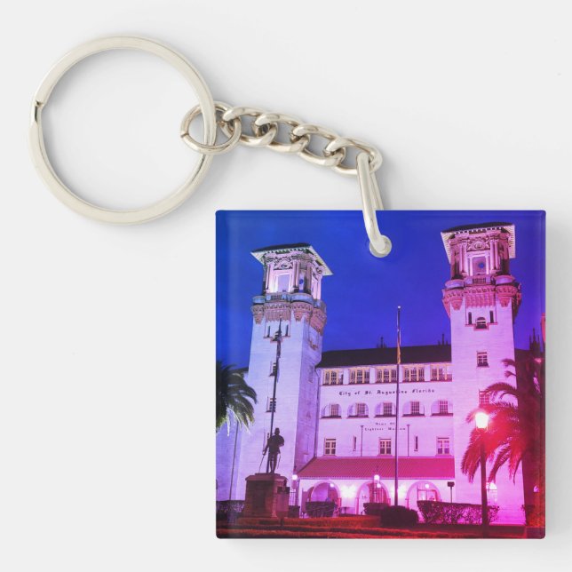 St. Augustine, FL - Hotel Alcazar Key Ring (Front)