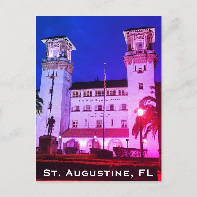 St. Augustine, FL - Hotel Alcazar Postcard (Front)