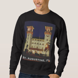 St. Augustine, FL - Hotel Alcazar Sweatshirt