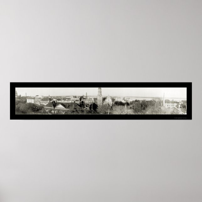 St Augustine FL Photo 1912 Poster (Front)