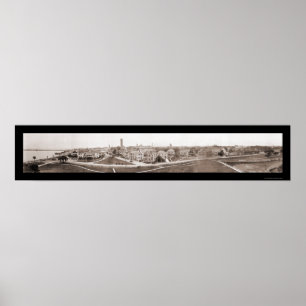 St Augustine FL Photo 1912 Poster