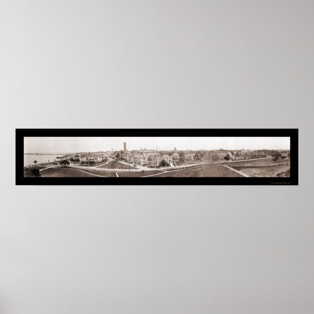 St Augustine FL Photo 1912 Poster (Front)