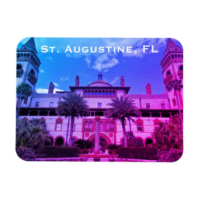 St. Augustine, FL - Ponce de Leon Magnet (Horizontal)