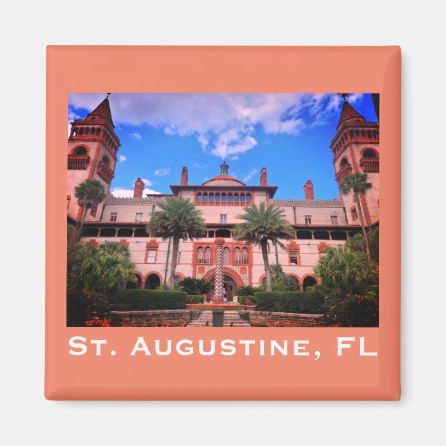 St. Augustine, FL - Ponce de Leon Magnet (Front)