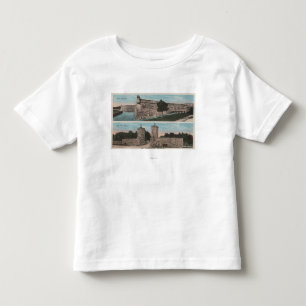 St. Augustine, FL - View of Ft. Marion & City Toddler T-Shirt