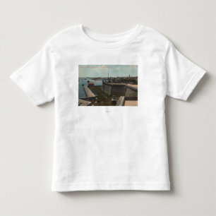 St. Augustine, Florida - Aerial of Ft. Marion Toddler T-Shirt