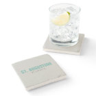 St. Augustine Florida Beach Style Stone Coaster