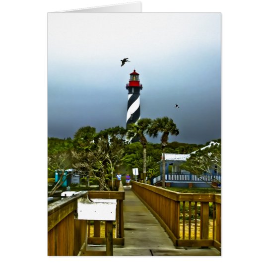 St. Augustine, Florida Lighthouse Card