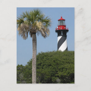 St. Augustine Florida Lighthouse Postcard