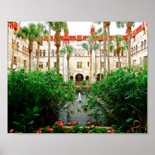 St Augustine Florida Lightner Museum Printable Art Poster