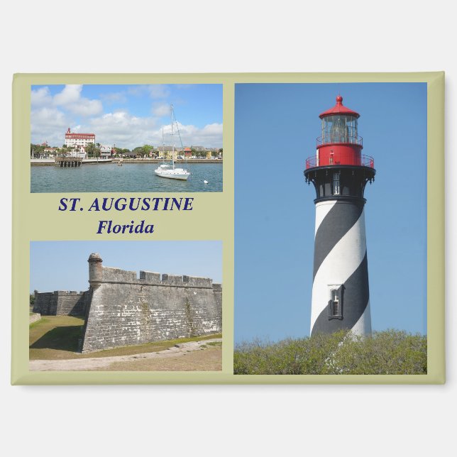 St' Augustine, Florida magnet (Front)