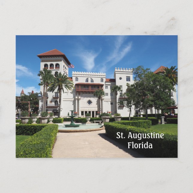 St. Augustine Florida Postcard (Front)