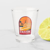 St Augustine Florida Travel Art Vintage