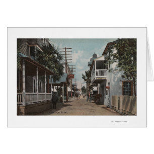 St. Augustine, Florida - View of St. George St.