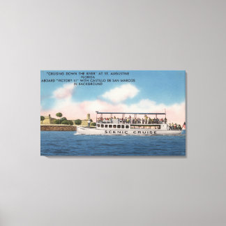 St. Augustine, Florida - View of Victory Canvas Print