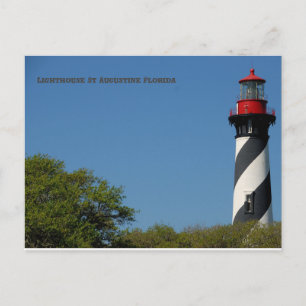 St Augustine Lighthouse Florida Postcard