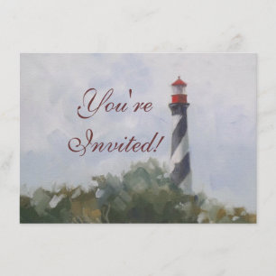 St. Augustine Lighthouse Invitation