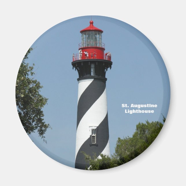 St. Augustine Lighthouse Magnet (Front)