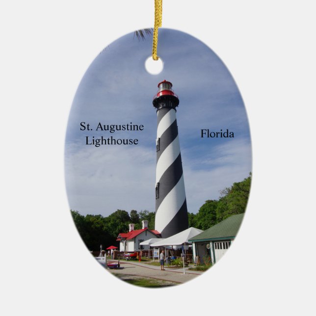 St. Augustine Lighthouse ornament (Front)