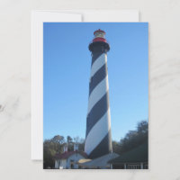 St Augustine Lighthouse Photo on a 