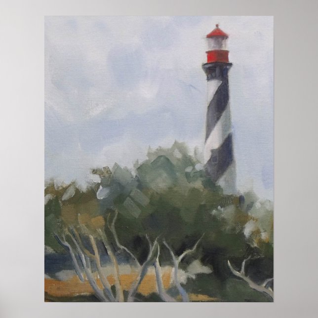 St. Augustine Lighthouse Poster (Front)