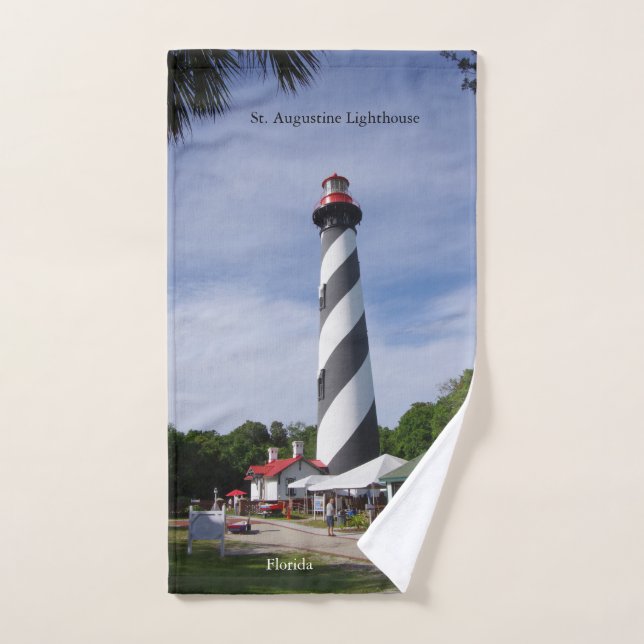 St. Augustine Lighthouse towel set (Hand Towel)