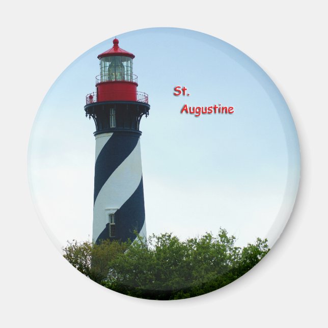 St. Augustine Magnet (Front)