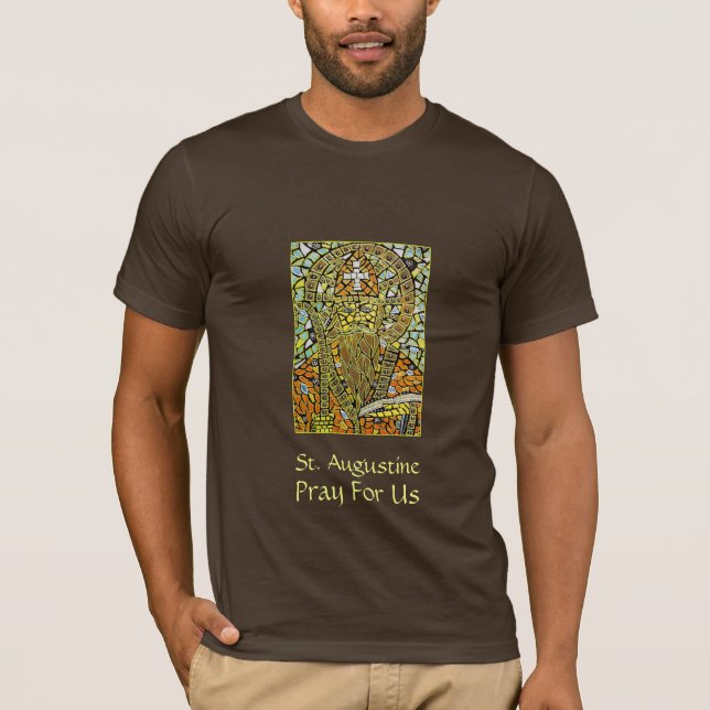 St. Augustine Of Hippo Men's Graphic T-Shirt (Front)