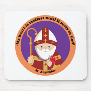 St. Augustine of Hippo Mouse Mat