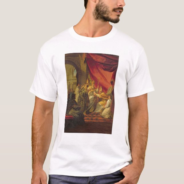 St. Augustine  ordained as the Bishop T-Shirt (Front)