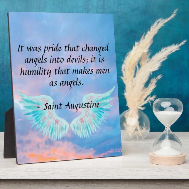 St. Augustine Plaque (Side)