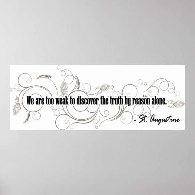 St. Augustine Poster (Front)