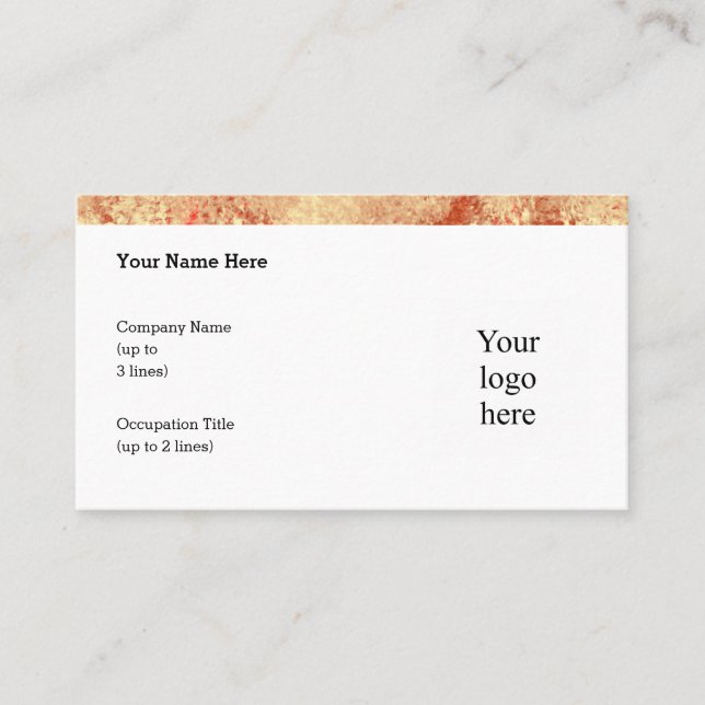 St. Augustine Sketch I Logo Std. Personalised Business Card (Front)